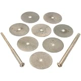 8pc Diamond-Cut Off Wheel Set Lapidary Tool fits Dremel