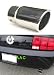Automotive : Stainless steel exhaust tip w/ mirror chrome finish - Ford Mustang V6 05-07