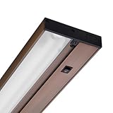 IMAGE OF Juno Lighting Group UPL14-BZ Pro-Series LED Under cabinet Fixture, 14-Inch, 4-Lamp, Brushed Bronze