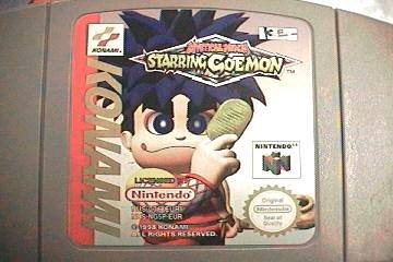 Childrens Toyshop  Video Games : Mystical Ninja starring Goemon (N64)