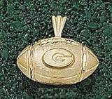 Anderson Jewelry Georgia Bulldogs Football Gold Charm