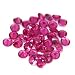 Round 2mm Synthetic Red Ruby #5 Loose Gemstone Lot of 25 Pieces