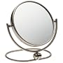 Jerdon Model's Choice 7X Folding Travel Makeup Mirror