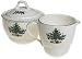 Nikko Ceramics Holiday Greetings Sugar & Creamer Set