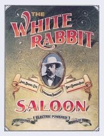 Tin Sign "Jack Daniel's - White Rabbit"