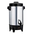 West Bend 36-Cup Polished Aluminum Urn - 58036