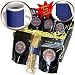 Lee Hiller Designs Glitter Like Prints - Glitter like on Deep Blue Velvet Fabric Print - Coffee Gift Baskets - Coffee Gift Basket