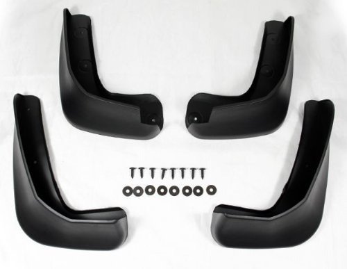 Black Auto parts 4PCS Mudguard Splash Guard Mud 