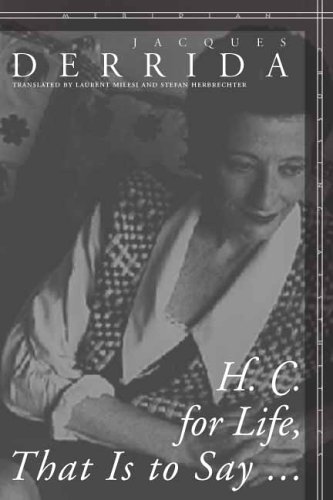 H. C. for Life, That Is to Say... (Meridian: Crossing Aesthetics) - 
