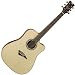 Dean Tradition Exotic Cutaway Lacewood Acoustic Electric Guitar