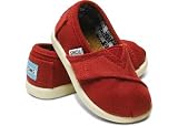 Toms - Tiny Classic Shoes in Red Classic