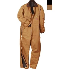 Dickies Insulated Zip to Waist Coverall by Insulated Coveralls