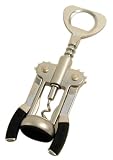 Fox Run Argyle Wing Corkscrew, Chrome/Matte Silver