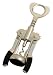 Fox Run Argyle Wing Corkscrew, Chrome/Matte Silver
