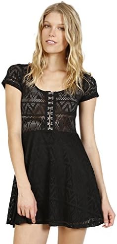 Echo Club House Women's Lolita Jett Dress Large Black