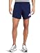 adidas Men's 3-Stripes Short, New Navy/White, XX-Large