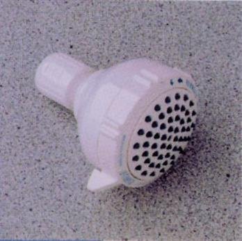 INTERBATH BV000WW SHOWERHEAD RAINMAKER WHT