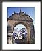 Entry to Jewish Quarter, Puerta de la Exijara, Ronda, Spain Framed Art Poster Print by John & Lisa Merrill, 18x22