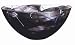 Kosta Boda Contrast Large Black Bowl