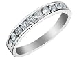 Diamond Anniversary and Wedding Band 1/2 Carat (ctw) in 14K White Gold