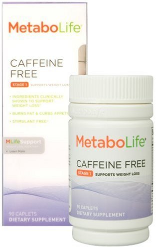 Cover image : MetaboLife Caffeine Free, Stage 1, 90-Caplets
