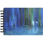 Two Egrets Blank Journal and Sketch Book by  Heron Dance Press