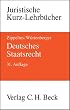 Deutsches Staatsrecht. Ein Studienbuch
