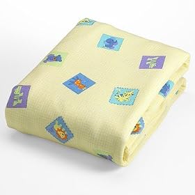 Safari Fitted Crib Sheet