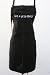 Black Embroidered Apron 