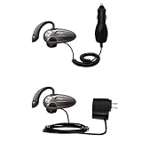Essential Kit for the BlueAnt T8 micro - includes Car and Wall Charger with Rapid Charge Technology - Gomadic Brand w/ TipExchange Technology