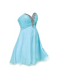 Strapless Short  Fitted Tiered Chiffon Homecoming Dress  With Rhinestones