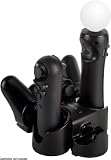 Produkt-Bild: PlayStation 3 - Quaddock All-In-1 Charging System f&uuml;r Move, schwarz