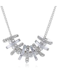 Kenneth Cole New York "Pave Item Boost" Pave Circle Necklace, 18"