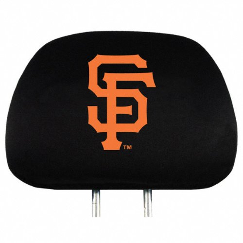 San Francisco Giants MLB Headrest Covers (2 Pack) Covers