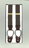 Aquarius Extra Long Button Suspenders #2950