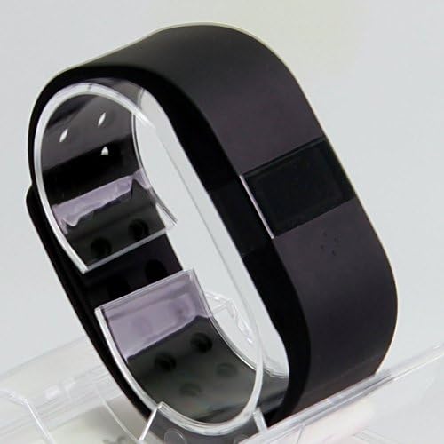 Atecher® Bluetooth 4.0 Smart Wristband - Activity Tracker Sleep Monitor Heart Rate Measuring Health Care WristWatch Smartband for Android Phone Samsung GALAXY Note 3/Samsung GALAXY S4 S5/Samsung GALAXY Grand 2/GALAXY S4/HTC One/Moto X/Nexus 5/Sony Xperia Z1/LG G2 Lumia1520 and Apple iPhone iphone(4/4S/5/5C/5S/6/6Plus)-Black