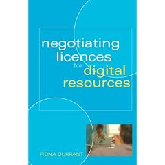 Negotiating Licences for Digital Resources