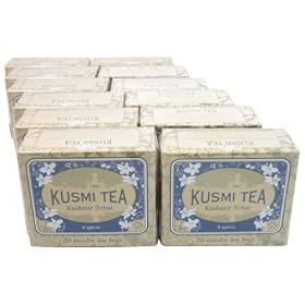 Kusmi Kashmir Tchai Bags (Case of 12 Boxes, 240 Tea Bags Total) - Free Shipping