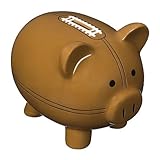 Piggy Bank - Jumbo Ceramic Football "Pigskin" Money Bank