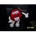 Red Vampire M&M Poseable Plush 8