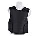 Concealed Black Vest Bullet Proof Body Armor Vest VIP Style Protection Level 3A Size 3XL