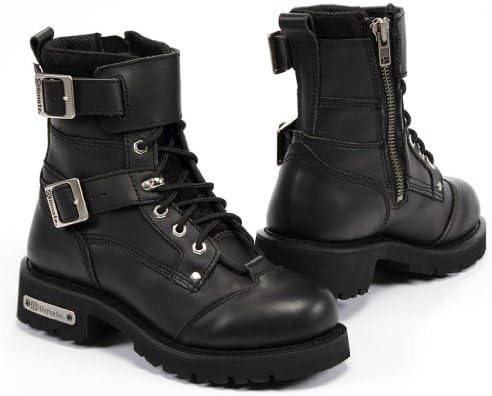 altimate Mens Side Zipper Motorcycle Boot - Size: 13