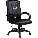 Home Office Chair with NHL Logo Panel Team: Colorado Avalanche