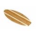 Island Bamboo SRF14 Solana Surf Board Cutting Board, 14-Inch by 6-Inch
