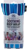 Aroma Home Body Wrap -  Microwaveable Wheat & Lavender Leaf - Blue Stripe