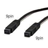 FireWire 800(IEEE1394b) Cables, 9pin to 9pin - 10 Feet