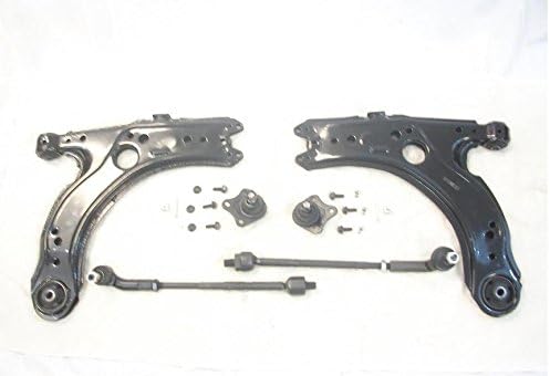 New Steering and Suspension 2 Outer Tie Rod Ends 2 Inner Tie Rod Ends 2 Lower Control Arms With Ball Joints