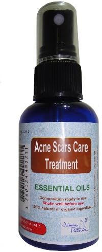 Acne Scars Treatment - Organic Essential Oils - 2.04 Fl.oz. Ready to Use Spray