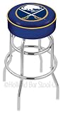 Buffalo Sabres 25 inch Double-Ring Chrome Bar Stool