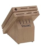 Viking 6-Slot Knife Block with 4 Steak Knife Slots